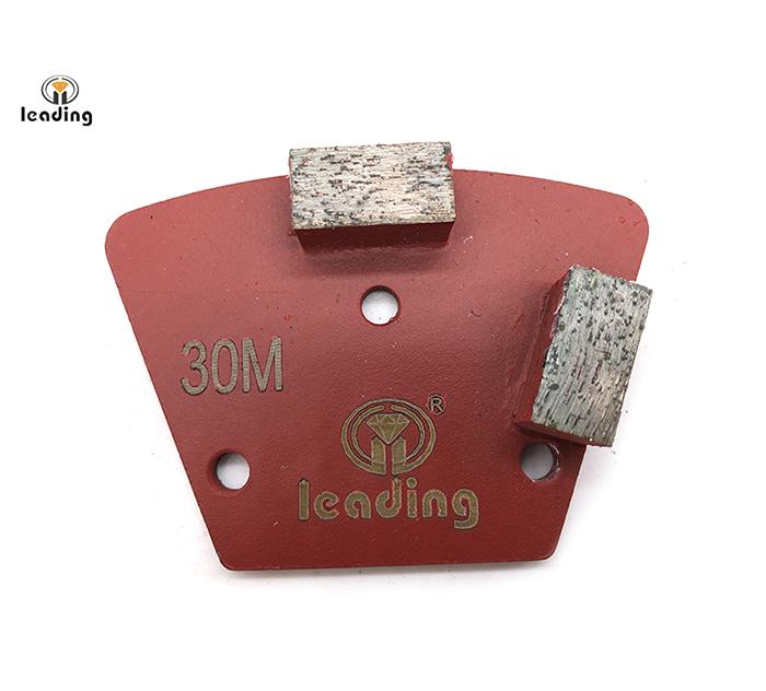 Trapezoid 2-Bar Diamond Grinding Plate