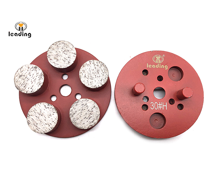 Universal Ten Straight Segment Diamond Grinding Puck Polar Magnetic