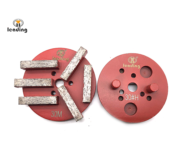 Universal Ten Straight Segment Diamond Grinding Puck Polar Magnetic