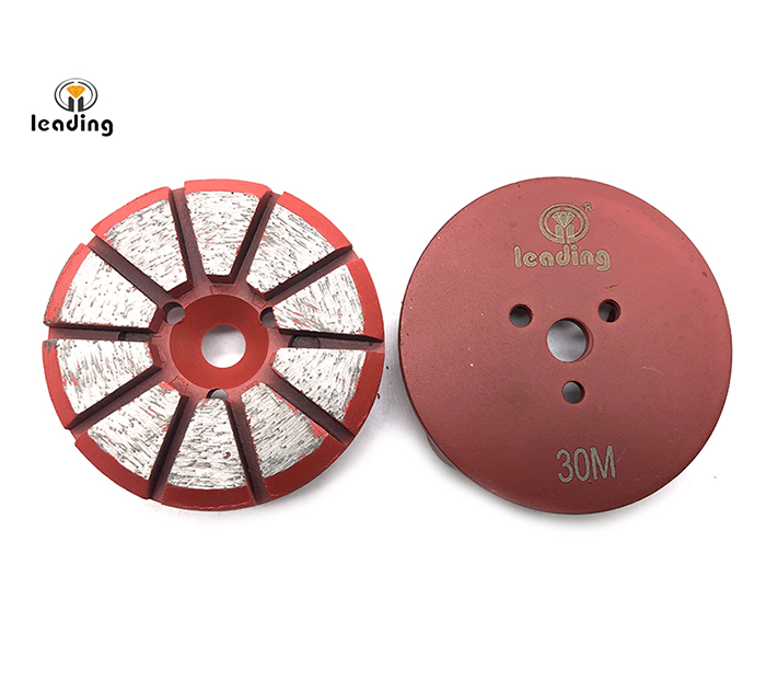 3 Inch Diamond Grinding Puck With 3 Holes Bolt on
