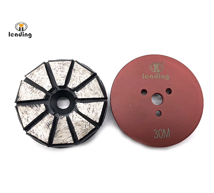 3 Inch Diamond Grinding Puck With 3xM6 Bolt-On Holes