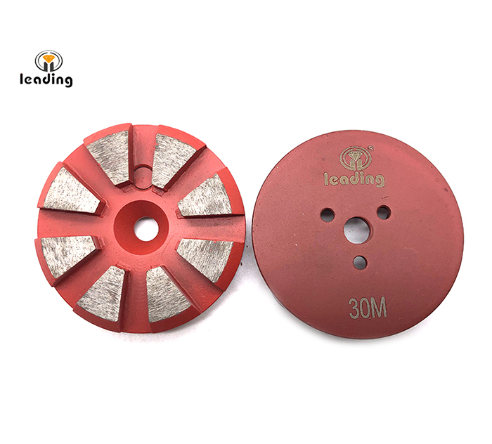 3 Inch Diamond Grinding Puck With 3xM6 Bolt-On Holes