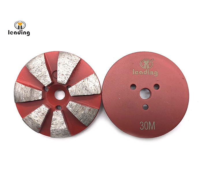 3 Inch Diamond Grinding Puck With 3xM6 Bolt-On Holes