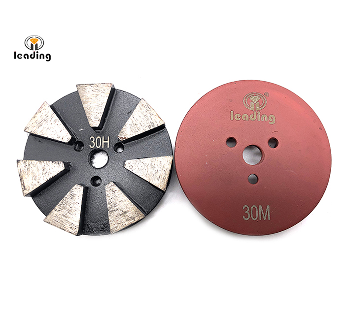 3 Inch Diamond Grinding Puck With 3xM6 Bolt-On Holes