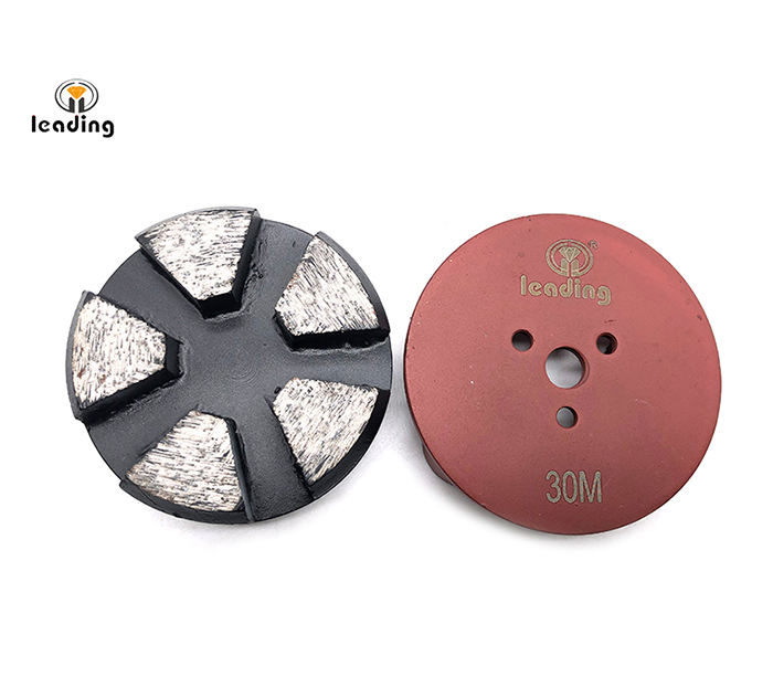 3 Inch Diamond Grinding Puck With 3xM6 Bolt-On Holes