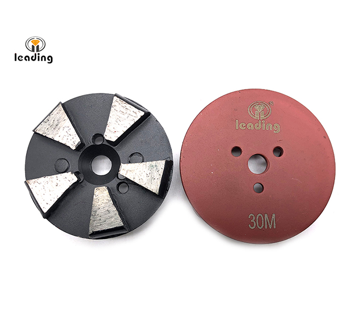 3 Inch Diamond Grinding Puck With 3xM6 Bolt-On Holes