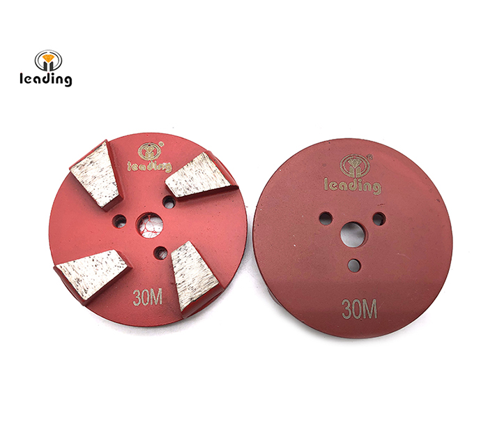 3 Inch Diamond Grinding Puck With 3xM6 Bolt-On Holes