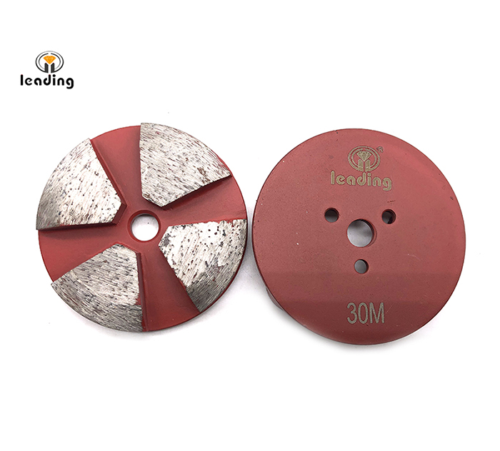 3 Inch Diamond Grinding Puck With 3xM6 Bolt-On Holes