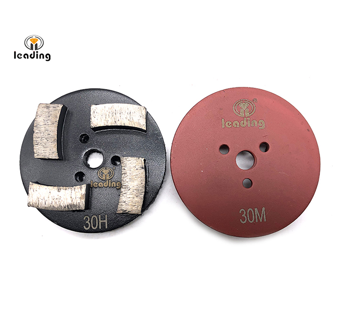 3 Inch Diamond Grinding Puck With 3xM6 Bolt-On Holes