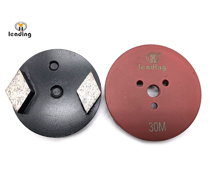 3 Inch Diamond Grinding Puck With 3xM6 Bolt-On Holes