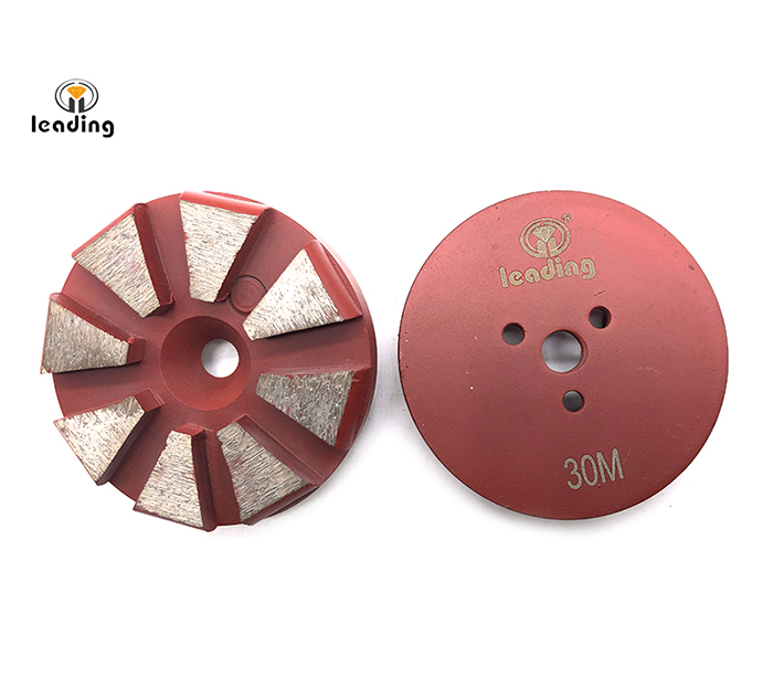 3 Inch Diamond Grinding Puck With 3xM6 Bolt-On Holes