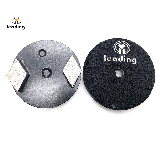 3" Diamond Grinding Puck with velcro backing