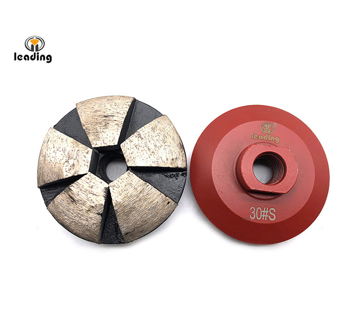 Diamond Grinding Puck with M14 or 5/8-11 thread connector