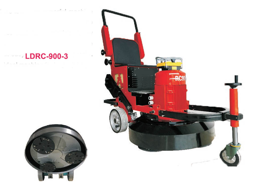 LDRC-900 Remote Control Ride On Concrete Floor Grinding Polishing Machine, Polisher