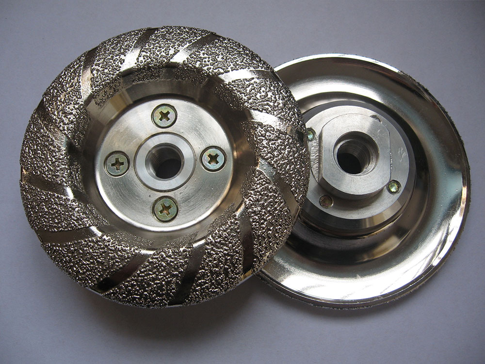 Vacuum Brazed Convex Diamond Cup Wheel