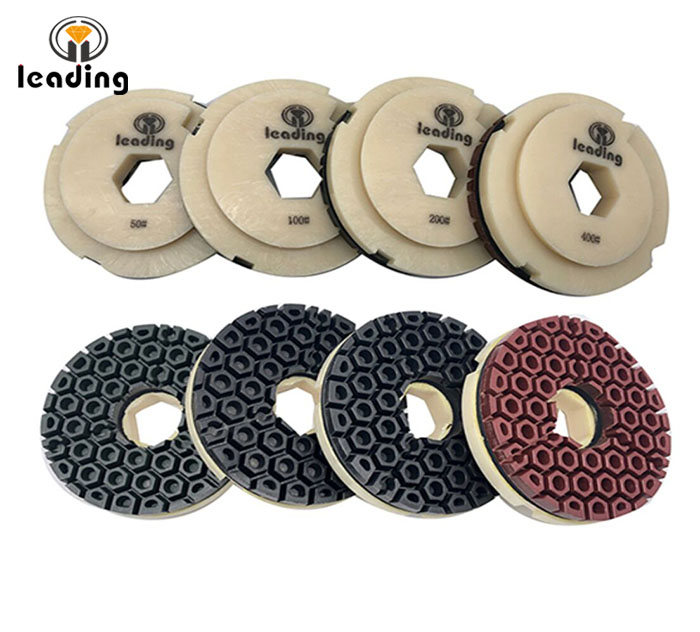 Snail Lock Edge Polishing Pads - Honeycomb