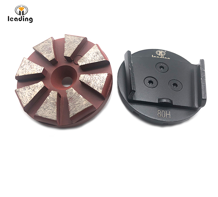 HTC 3" Grinding Puck 8 Radial Seg