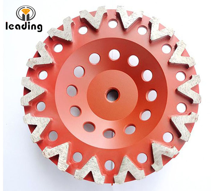 Diamond Cup Grinding Wheel With Victory Segments For Concrete