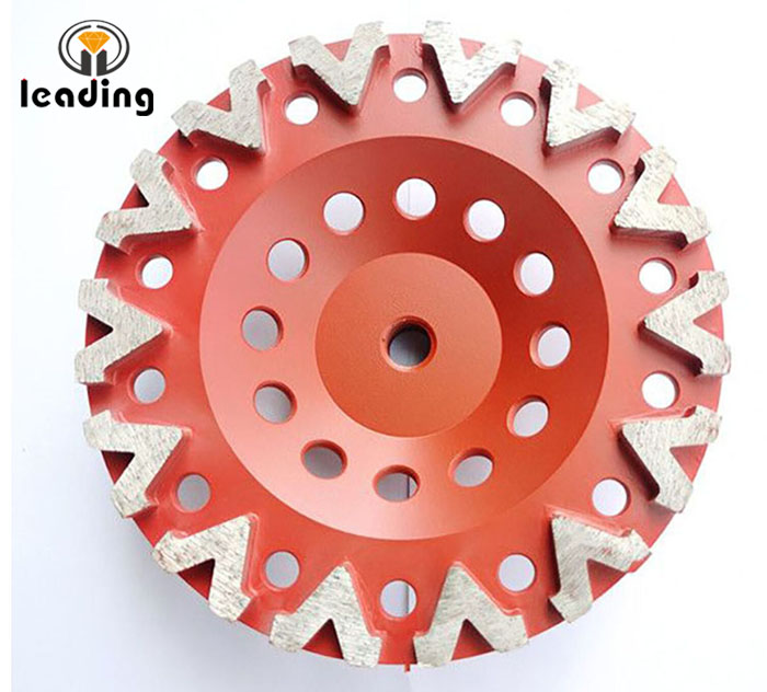 Diamond Cup Grinding Wheel With Victory Segments For Concrete