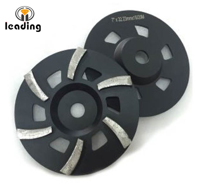 Diamond Grinding Cup Wheel With Radial Segments For Concrete
