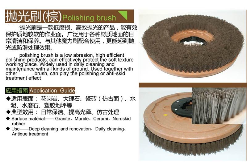 Floor Polishing Brush Grit 500